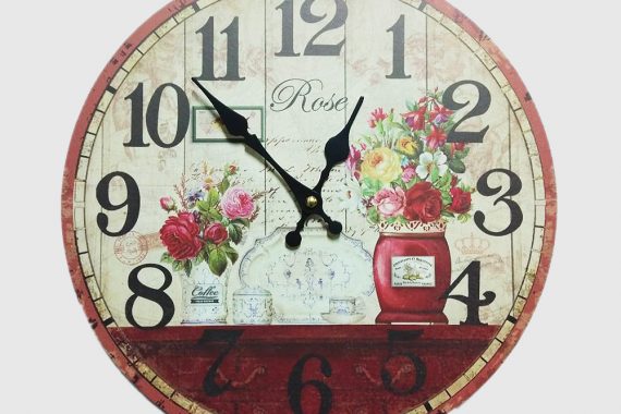 rose wallclock