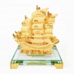 เรือสำเภาจีนหัวมังกรทอง ไซส์เล็ก