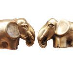 มือจับทองเหลือง – ช้างคู่